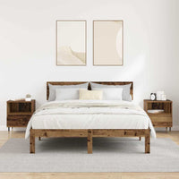 Armadio da Notte 2 pcs Legno vecchio 40 x 35 x 50 cm 882650