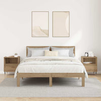 Armadio da Notte 2 pcs rovere artigianale 40 x 35 x 50 cm 882652