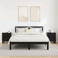 Armadio da Notte con cassetto 2 pcs Rovere Nero 40 x 35 x 50 cm 882668