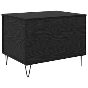 Tavolino da Salotto-Tavolino da soggiorno-Tavolo Rovere Nero 60 x 44,5 x 45 cm 857584