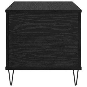 Tavolino da Salotto-Tavolino da soggiorno-Tavolo Rovere Nero 60 x 44,5 x 45 cm 857584