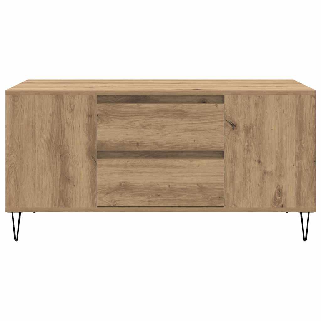 Tavolino da Salotto-Tavolino da soggiorno-Tavolo Rovere artigianale 102 x 44,5 x 50 cm 956466