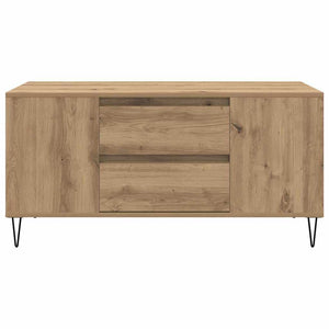 Tavolino da Salotto-Tavolino da soggiorno-Tavolo Rovere artigianale 102 x 44,5 x 50 cm 956466