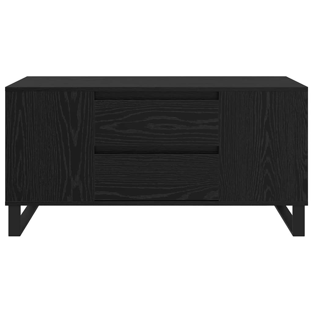 Tavolino da salotto Rovere Nero 102 x 44,5 x 50 cm 882698
