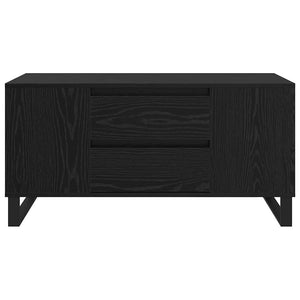 Tavolino da salotto Rovere Nero 102 x 44,5 x 50 cm 882698