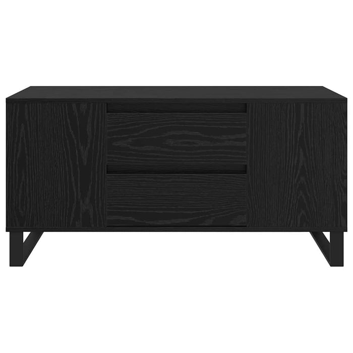 Tavolino da salotto Rovere Nero 102 x 44,5 x 50 cm 882698