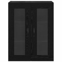 Pensile Rovere Nero 69,5 x 34 x 90 cm 882746