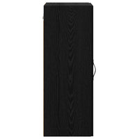 Pensile Rovere Nero 34,5 x 34 x 90 cm Legno multistrato 882749