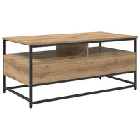 Tavolino da salotto rovere artigianale 100 x 51 x 45 cm 882765