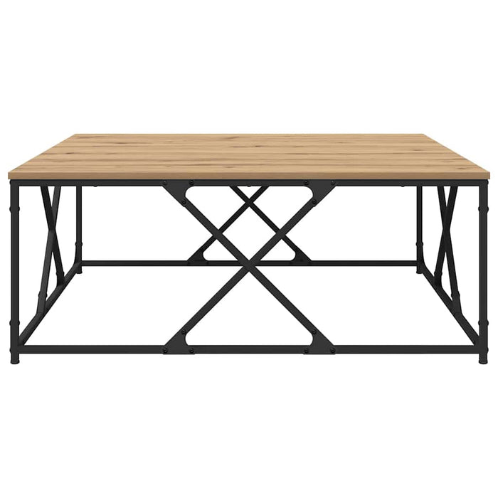 Tavolino da salotto rovere artigianale 100 x 100 x 40 cm 882770