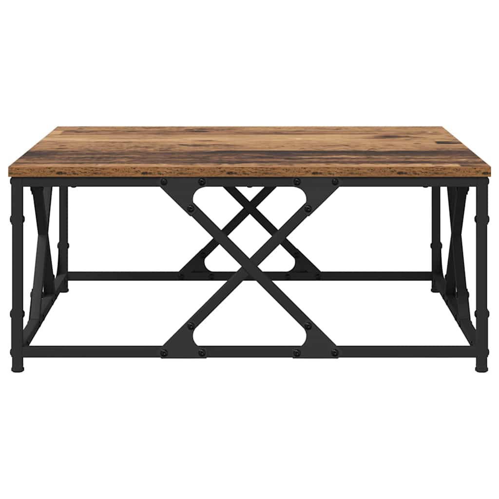 Tavolino da salotto Legno vecchio 70 x 70 x 30 cm 882772