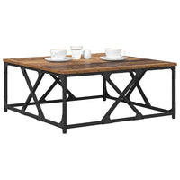 Tavolino da salotto Legno vecchio 70 x 70 x 30 cm 882772