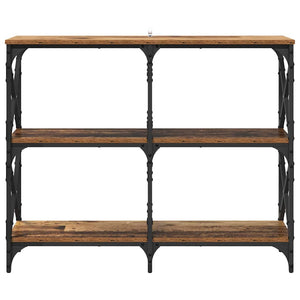 Tavolo consolle Legno vecchio 100 x 28 x 80,5 cm 882781