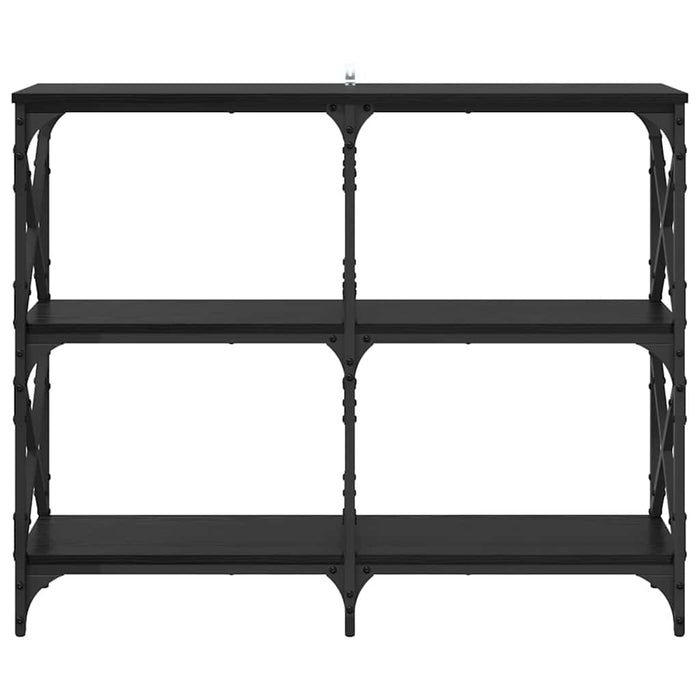 Tavolo consolle Rovere Nero 100 x 28 x 80,5 cm 882783