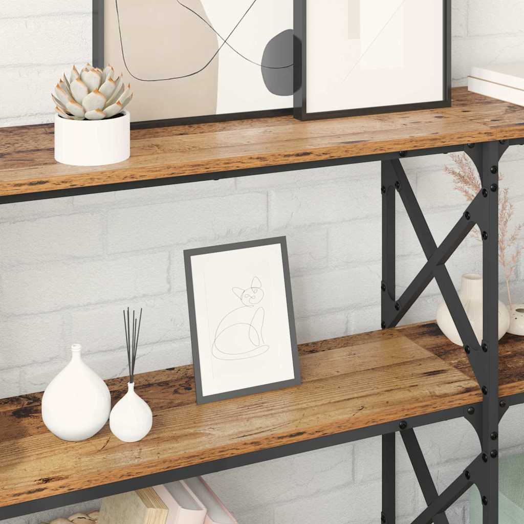 Tavolo consolle Legno vecchio 156 x 28 x 80,5 cm 882784