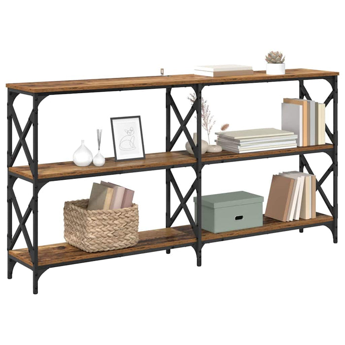 Tavolo consolle Legno vecchio 156 x 28 x 80,5 cm 882784