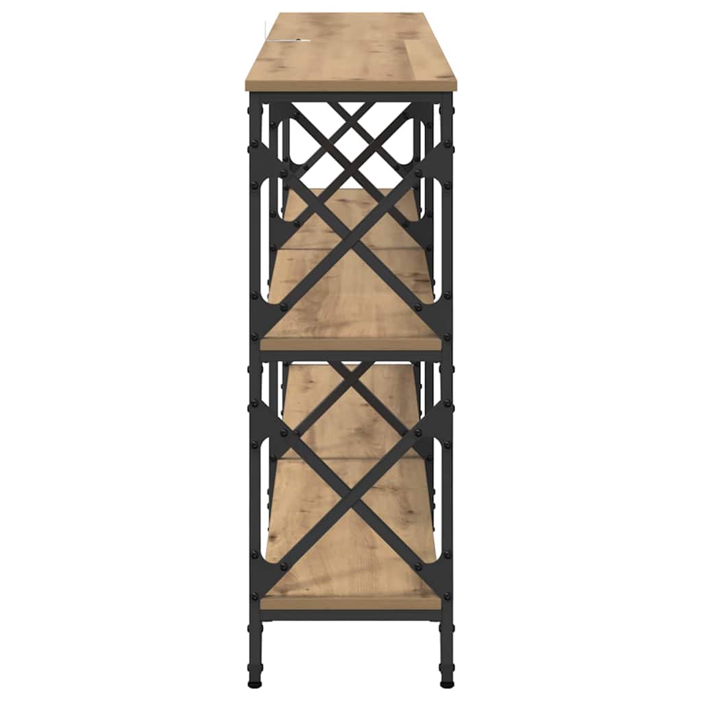 Tavolo consolle rovere artigianale 156 x 28 x 80,5 cm 882785