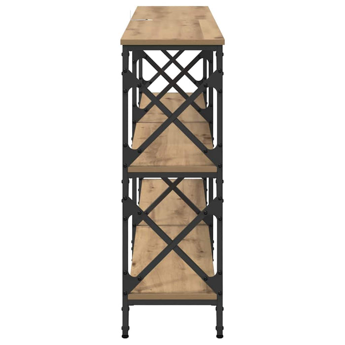 Tavolo consolle rovere artigianale 156 x 28 x 80,5 cm 882785