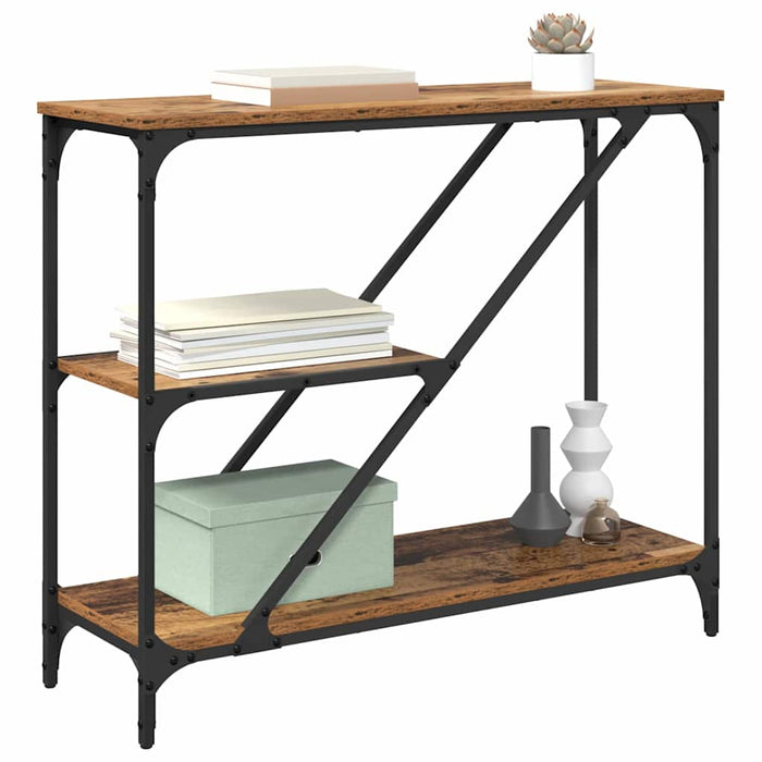 Tavolo consolle Legno vecchio 88,5 x 30 x 75 cm 882799