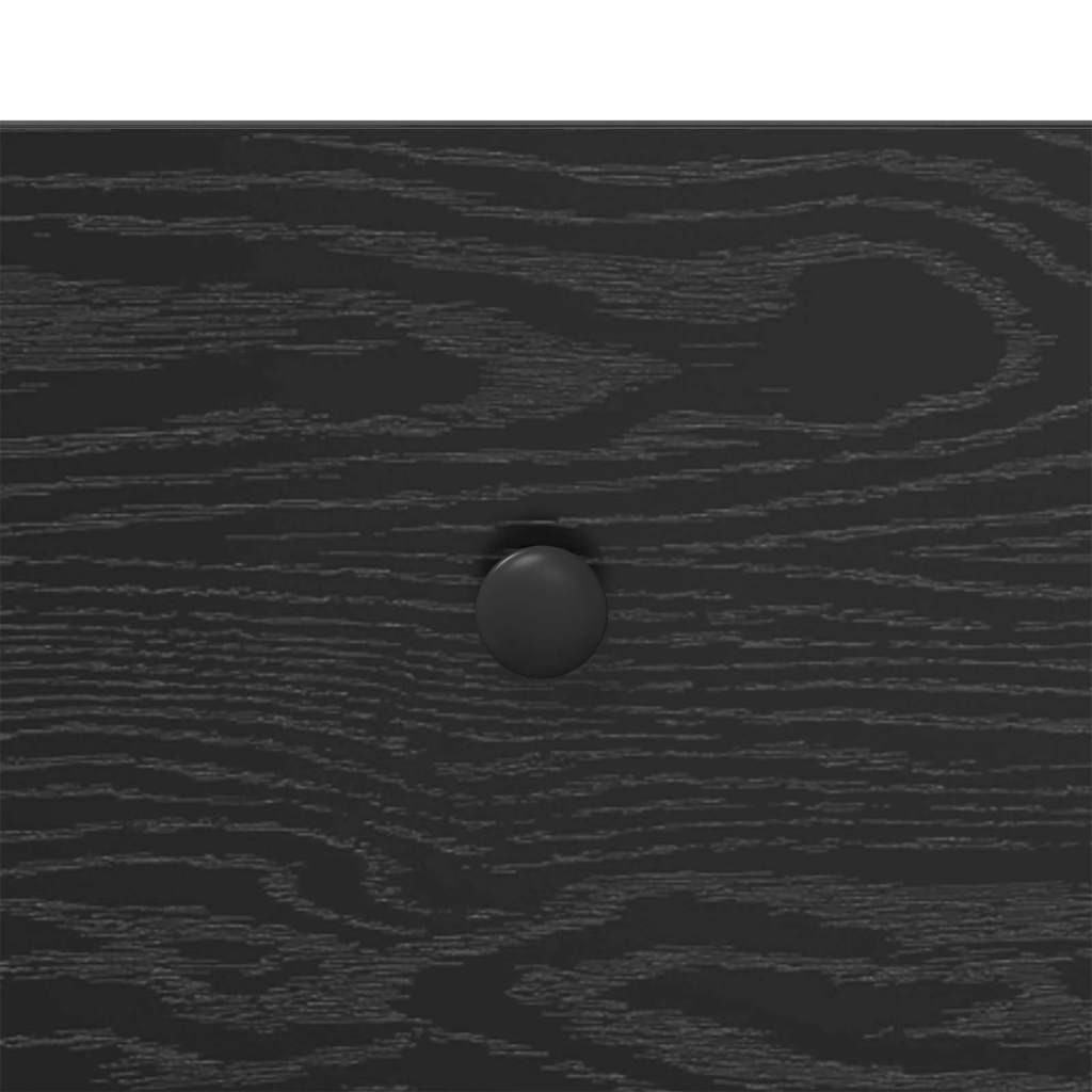 Tavolo consolle con cassetto Rovere Nero 100 x 39 x 78,5 cm 882808