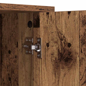 Credenza-Buffet-Armadio da cucina Legno vecchio 70 x 30 x 80 cm Legno multistrato