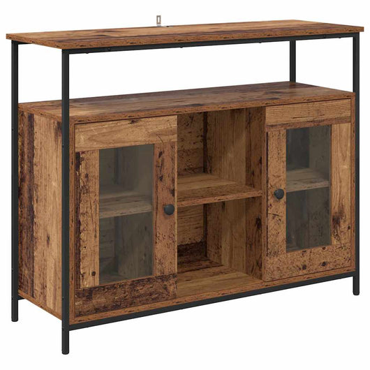 Credenza Legno vecchio 100 x 35 x 80 cm Legno multistrato 882815