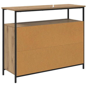 Credenza Rovere artigianale 100 x 35 x 80 cm Legno multistrato 882816