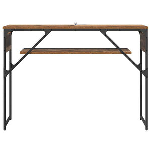 TavoloConsolle Legno vecchio 105x30x75cm Legno multistrato 882881