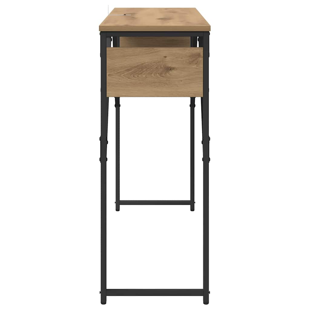 TavoloConsolle Rovere artigianale 105x30x75cm Legno multistrato 882882