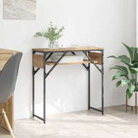 TavoloConsolle rovere artigianale 75x30x75cm Legno multistrato 882884