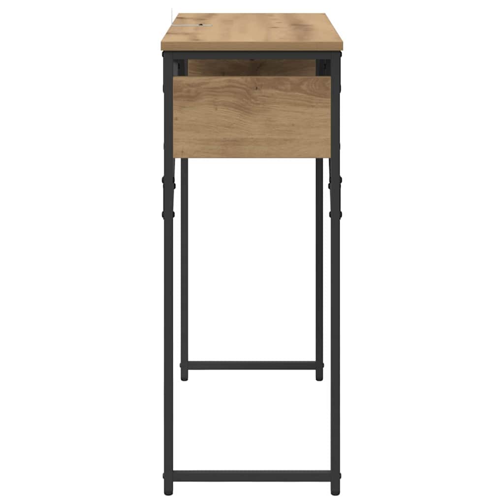 TavoloConsolle rovere artigianale 75x30x75cm Legno multistrato 882884