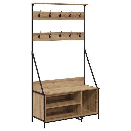 Stendibiancheria Rovere artigianale 100 x 41 x 184 cm 882890