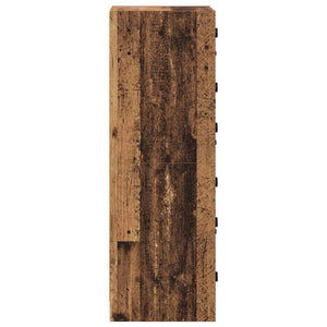 Credenza-Buffet-Armadio da cucina Legno vecchio 35 x 37 x 109 cm Legno multistrato