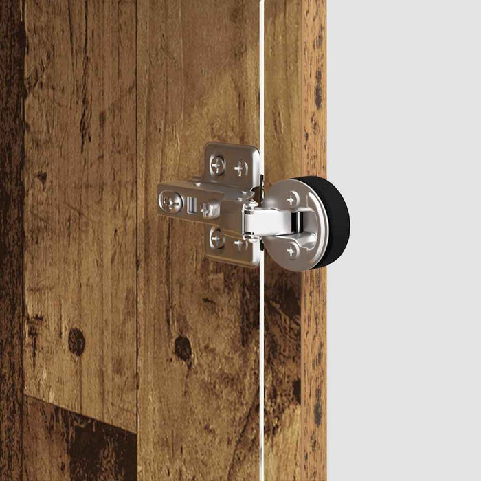 Credenza-Buffet-Armadio da cucina Legno vecchio 35 x 37 x 76 cm Legno multistrato