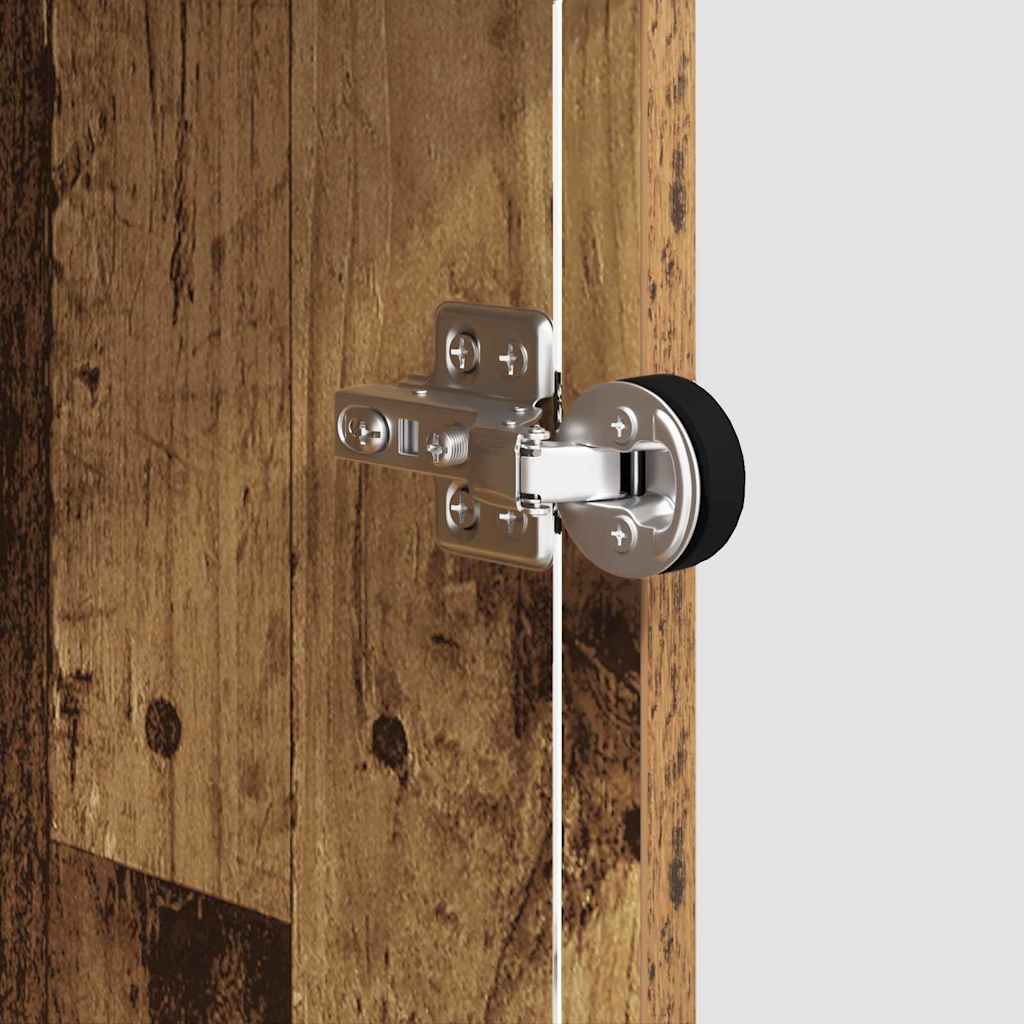 Credenza Legno vecchio 35 x 37 x 76 cm Legno multistrato 882895