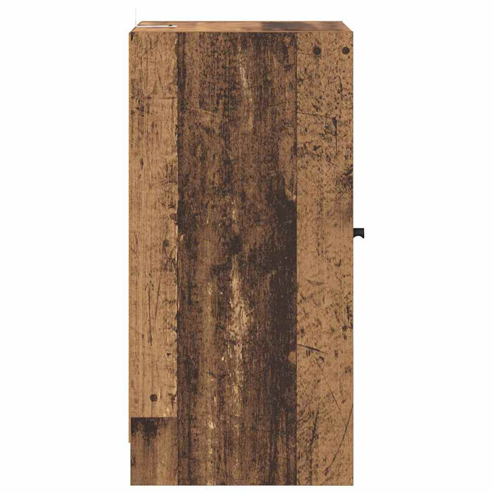 Credenza-Buffet-Armadio da cucina Legno vecchio 35 x 37 x 76 cm Legno multistrato