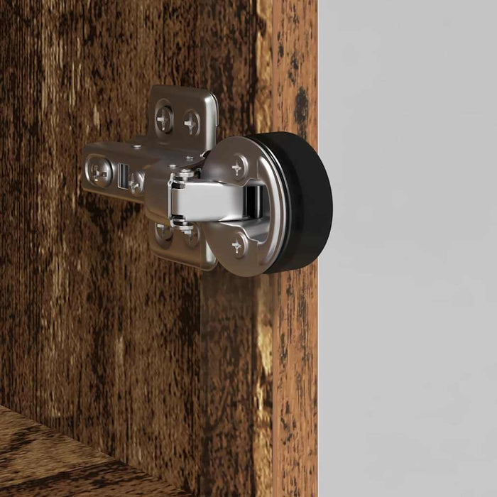 Credenza-Buffet-Armadio da cucina Legno vecchio 35 x 37 x 142 cm Legno multistrato 988111