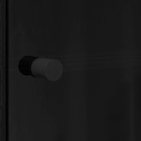 Credenza Rovere Nero 35 x 37 x 142 cm Legno multistrato 882903