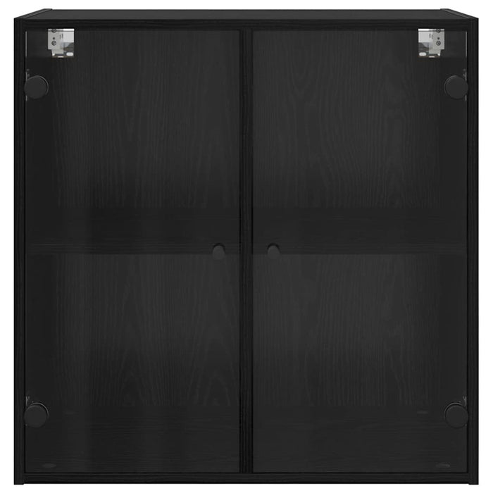 Armadietto a muro Rovere Nero 68 x 37 x 68,5 cm 882912