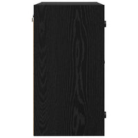 Armadietto a muro Rovere Nero 68 x 37 x 68,5 cm 882912