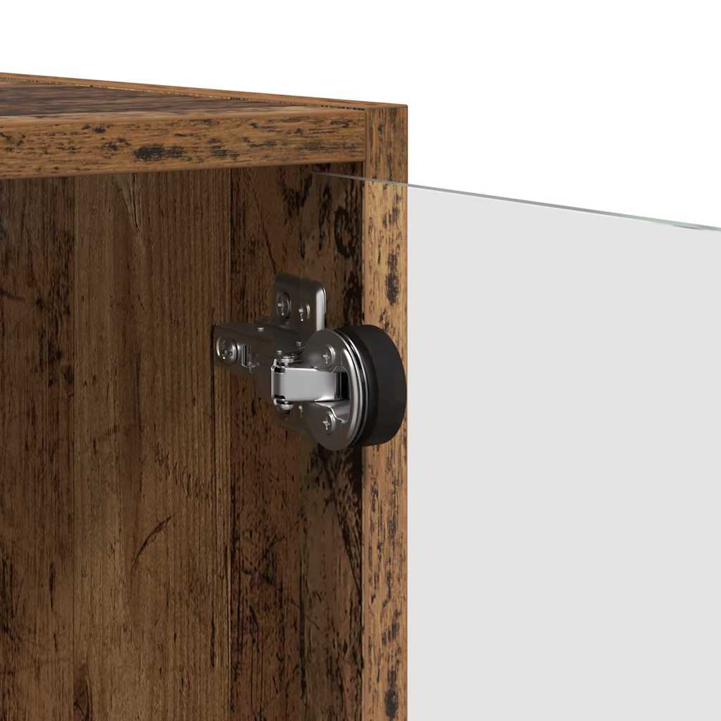 Armadi da Parete 2 pcs Legno vecchio 68 x 37 x 35 cm 882914