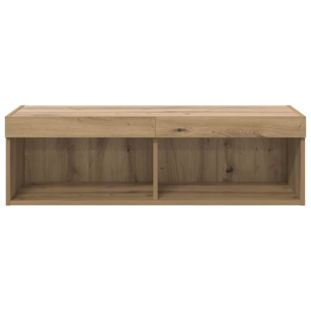 Mobile TV da parete Panama Rovere artigianale 100 x 30 x 30 cm 882967