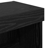 Mobile TV da parete Panama Rovere Nero 100 x 30 x 30 cm 882969