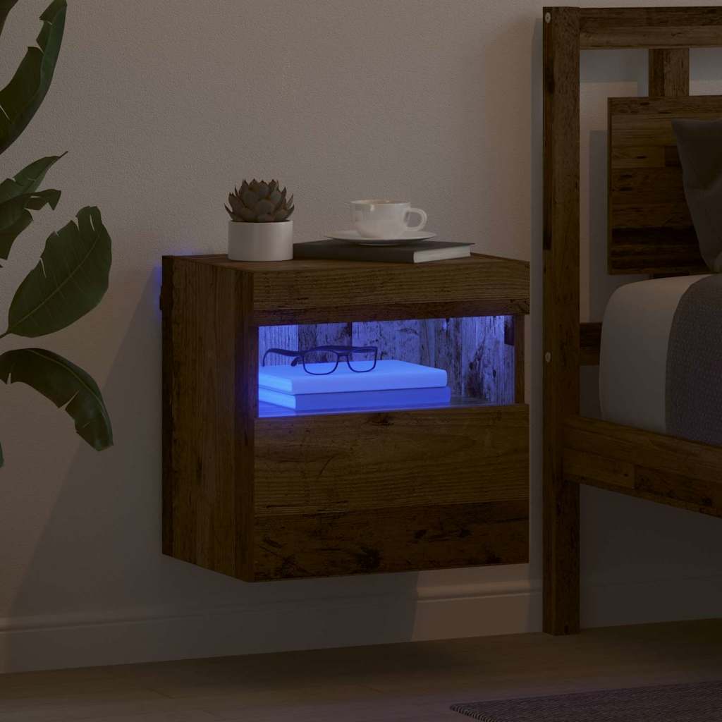 Mobile TV da parete-Mobile TV a Muro-Credenza TV Legno vecchio 40 x 30 x 40 cm