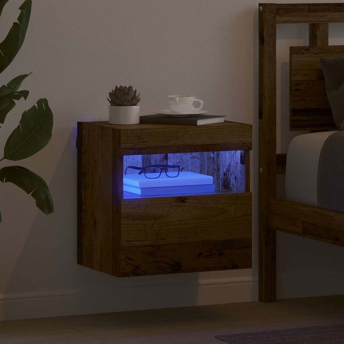 Mobile TV da parete-Mobile TV a Muro-Credenza TV Legno vecchio 40 x 30 x 40 cm