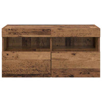 Mobile TV da parete-Mobile TV a Muro-Credenza TV Legno vecchio 80 x 30 x 40 cm