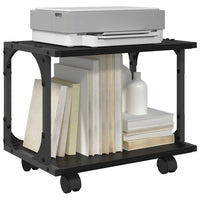 Supporto per Stampante Rovere Nero 41 x 28 x 33.5 cm 882991