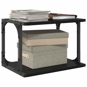 Supporto per Stampante Rovere Nero 41 x 28 x 33.5 cm 882991