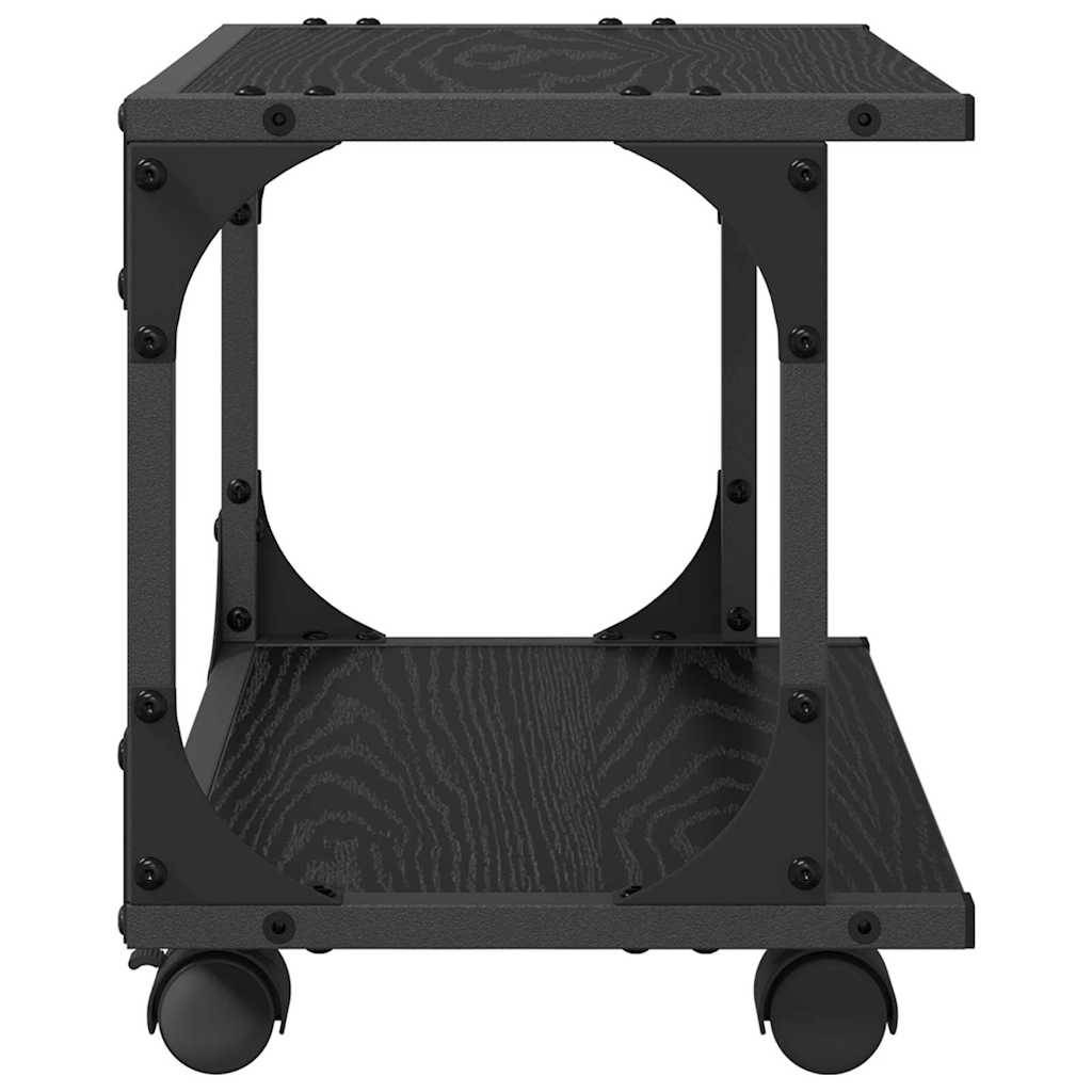 Supporto per Stampante Rovere Nero 41 x 28 x 33.5 cm 882991