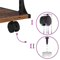 Supporto per Stampante Legno vecchio 43 x 48 x 64 cm 882992